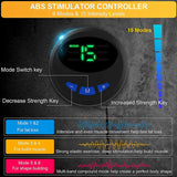 Abs Muscle Trainer Belt for Women Men,Upgrade No Need Replace Pad Abs Workout Equipment 6 Modes 15 Intensity Levels