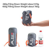 Camping Ultralight Sleeping Bag Down Waterproof Bag Portable Outerdoor Warm Travel SLeeping Bags