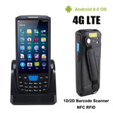 4G Handheld PDA Android 9.0 POS Terminal Touch Screen 2D Barcode Scanner Wireless Wifi Bluetooth GPS QR Code Reader