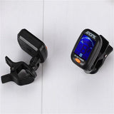 Multifunction Adjustable Clip-on Guitar  Tuner 360 Degree Rotation Lcd Display Ukulele Bass Instrument Electronic Digital Tuner