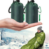 Outdoor Life First Aid Sleeping Bag Portable Single Emergency Survival Thermal Blanket Keep Warm Waterproof Camping Survival Gea