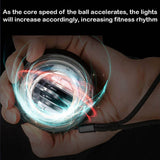 Wrist Trainer Ball Auto-Start Powerball Wrist Strengthener Gyroscope Forearm Fitness Exerciser Power Gyro Ball Hand Trainer