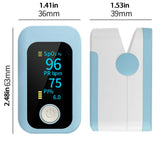 Blood Measuring Instrument LED Screen Oximeter Fingertip Detection Pulse Heart Rate Oximeter Three Color Screen Oximeter