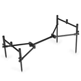 Detachable Fishing Rod Stand Buzz Bar Pole Rest Head Folding Retractable Fishing Rod Holder with Carry Bag Fishing Tools