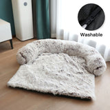 Large Dogs Sofa Bed Pet Dog Bed Sofa For Dog Pet Calming Bed Warm Nest Washable Soft Furniture Protector Mat Cat Blanket