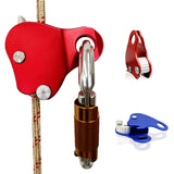 1 PCS Outdoor Climb Rope Grab Rigging Self Locking Protective Outdoor Climbing Lightweight Portable Safety Rope Grip