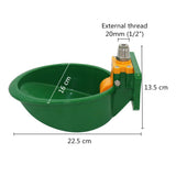 1 Pcs Touch-type Sheep Drinking Fountains Pig Water Bowl Sheep Products Breeding Equipment Water Bowl Thick And Durable