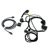 Fits For Ford Edge Fusion F-150 Mustang Sync 2 Sync 3 Converter 4Inch To 8Inch Power Overload Power Harness Adapter