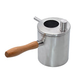Portable Stainless Steel Beeswax Melting Pot Melting Pot Candle Making Pouring Pot Wax Melter Pot Beekeeping Tools