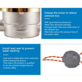 Water Meter Mechanical Rotary Wing 0-40℃ Cold Water Meter TYPE-E Qn 2.5m3/h 6XDD