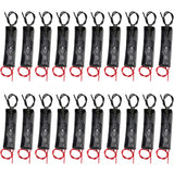 20pcs 18650 Battery Holder 18650 Battery Clip 1 Slots 3.7V Plastic 18650 Battery Storage Box Case with Connect Lead