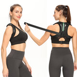 Adjustable Back Shoulder Posture Corrector Belt Clavicle Spine Support Reshape Your Body Home Office Sport Upper Back Neck Brace