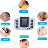Electronic Tens EMS Muscle Stimulator Pulse Acupuncture Massage Therapy for Back Neck Full Body Massager 16 Pads Russian/English