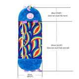 New Large Size Children Sleeping Bag Cartoon Animal Kid Blanket Baby Mattress Quilt Pajamas Children Day Gift Cartoon Pillow