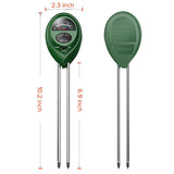 Soil Tester 3-In-1 Soil Moisture Light and PH Acidity Tester Plant Tester Soil Moisture Sensor Meter Plant Care Hygrometer Water