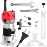 Woodworking Electric Trimming Machine Engraving Electromechanical Wood Milling Slot Machine Copper Motor