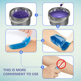 Hair Removal Wax-melt Heater Melter Machine Wax Beans Heating Hot Paraffin Warmer No Strip Depilatory Bikini Face Waxing Machine