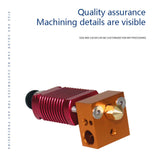 Mk8 Assembled Extruder Hot End Kit For 3 Cr-10 Printers 1.75mm Nozzle Aluminum Heating Block 3d Printer Accessories
