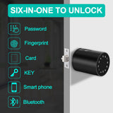 Tuya Keyless Fingerprint Door Lock Digital Password Lock IC Card Electronic Smart Lock Easy Installation For Home Office Hotel