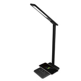 New Multi-function LED Table Lamp Foldable 4 Color Temperature Book Light Mobile Phone Wireless Smart Charging USB Output
