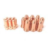 1.5mm 10pcs Electrode and 10pcs Nozzles for PT100 Plasma Cutting Machine Replacement Accessory for Plasma Cutter