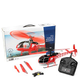 Wltoys XK V915-A RC Helicopter RTF 2.4G 4CH Double Brush Motor Fixed Height Outdoor Aircraft Hobby Professional Drone Adult Gift