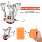 Outdoor Camping Cookware Cooking Stove Kit Travel Pan Hiking Picnic Camping Tools  camping equipment camping utensils titanium