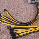 10Pcs S7 S9 to 5X PCI-E PCIe 6Pin GPU Graphics Card Splitter Power Cable BTC Miner Bitcoin S11 T9+X10 L3+A3 A841 M3 P3