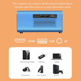 T4 Mini Projector for Home Supports 1080P TV Full HD Portable Theater Media Player for TV Stick PS4