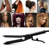 Professional Hair Crimper Curling Iron Wand Ceramic Corrugated Wave Corn Irons Wave Curler Iron Electric Corrugation Plate Clip