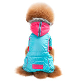 Warm Dog Clothes For Small Dog Windproof Winter Pet Dog Coat Jacket Padded Clothes Puppy Outfit Vest Yorkie Chihuahua Clothes 35