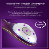 EMS Ice Warm Therapy Anti Wrinkle Skin Iron Facial Lifting Device Face Neck Body Massager Chin V-line Up Skin Tightening Machine