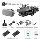 LS MIN Drone Aerial Photography Wifi Fpv Combo 4K HD Dual Camera GPS Height Hold Quadcopter Gift Toy Remote Control Plane