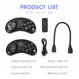 Y2 Mini TV Video Game Console with 2 Wireless Controllers 913 16-Bit Classic Games for TV Projector Monitor TV Game HD Output
