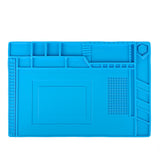 Repair Pad Insulation Heat-Resistant Soldering Station Silicon Soldering Mat Work Pad Desk Platform for BGA Soldering Station