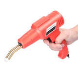 100W Plastics Welding Machine Panel Crack Repair Kit Thermal Cutting Hot Stapler Plastics Hole Repairing Tool with 4 Boxs Staple