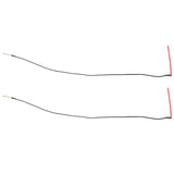 2X Acoustic Guitar Saddle Piezo Bridge Red Pickup Stick for Acoustic Guitar Music Instrument Part