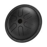 5.5 Inch Mini Steel Tongue Drum 6 Notes Handpan Drum Steel Pocket Drum Percussion Instrument with Mallets Carry Bag for Yoga