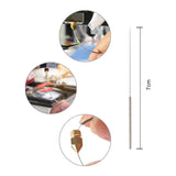 0.4mm MK8 Brass/Stainless Steel Nozzle  + 10pcs Cleaning Needles + Pt. ESD-15 Tweezers + 2Pcs Wrench 3D Printer Parts