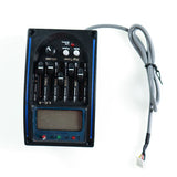 Quality 5-Band Prener LC5 Acoustic Guitar Pickup Preamp EQ LCD Tuner Piezo Equalizer