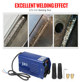 250 Amp Arc Welder Digital Inverter IGBT Stick 220V Mini Electric Welding Machine with LED Display Quick Connector for Beginner