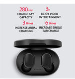 A6S TWS Bluetooth 5.0 Earphone Wireless Headphone Stereo Headset Sport Earbuds Microphone With Charging Box For Smartphone