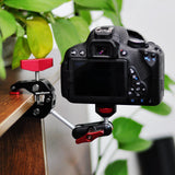 11" Adjustable Articulating Friction Magic Arm Clamp Holder Mount Kit for DSLR Mirrorless Action Camera Monitor Video Vlog Rig