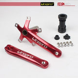 Litepro LP Aluminum Alloy Foldable Bike Crank 170 Mm  BCD 130mm  Folding Bike Crankset Tooth Plate Bike Crankset Mtb Parts