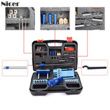 08400 Upgraded Dowelling Jig Set High Precision Woodworking Tool Drill Guide DIY Hole Drilling Locator Tool Kit