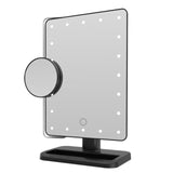 10X Magnification Detail Mirror Lighted Makeup Dressing Table Mirror with 20 LED Light Tabletops Cosmetic Mirror