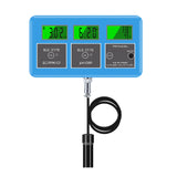 7 in 1 Digital Wifi Water Quality Tester PH/EC/TDS/ORP/CF/Humiity/Temp Meter Water Analyzer Smart Monitor APP Control EU Plug