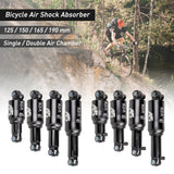 Bicycle Air Rear Shock Absorber Rebound Air Pressure Adjustable Mountain Bike Rear Air Chamber Pressure for Folding Bike MTB