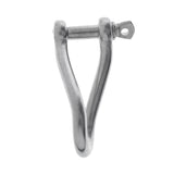 1 Pcs 8mm Yacht Boat Twisted Anchor Shackle Corrosion Resistance 316 Stainless Steel