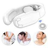 Smart Electric Neck and Shoulder Massager,Low Frequency Magnetic Therapy Pulse Relief Pain,Cervical Vertebra Physiotherapy Tool